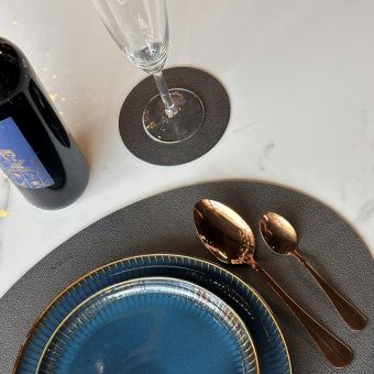 Подстаканник круглый серия Лайт комплект 4 шт. Распродажа - elementforhome.ru